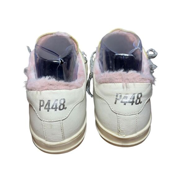 Women’s P448 athletics sneakers size 7.5 pink fur - Picture 4 of 5